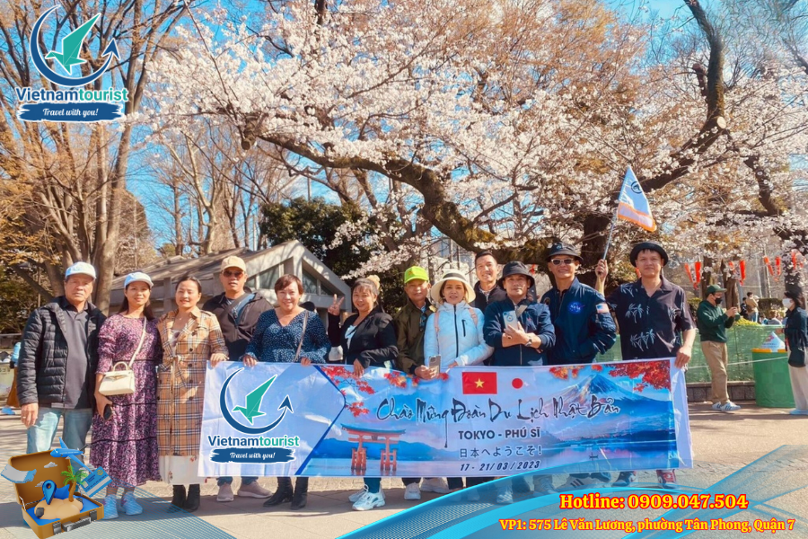 TOKYO – NÚI PHÚ SĨ – NAGOYA – KYOTO – OSAKA (6N5Đ) – BAY VN