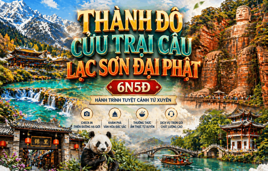 THÀNH ĐÔ – CỬU TRẠI CÂU – LẠC SƠN ĐẠI PHẬT 6N5Đ NOSHOP [TP]