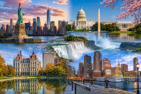 KHÁM PHÁ BỜ ĐÔNG HOA KỲ 10N9D: NEW YORK – WASHINGTON D.C – NIAGARA FALL – ALBANY – BOSTON