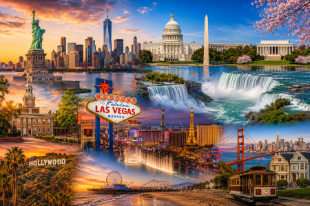 LIÊN TUYẾN ĐÔNG – TÂY HOA KỲ 11N10: NEW YORK – PHILADELPHIA – WASHINGTON DC – LAS VEGAS – LOS ANGELES – SAN FRANCISCO